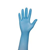 Ampri Nitril Einweghandschuhe Med-Comfort Blue 300,...