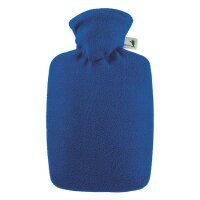 Hugo Frosch Klassik Wärmflasche 1,8 L, Fleecebezug,...