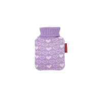 Hugo Frosch Mini Wärmflasche 0,2 L, Strickbezug,...