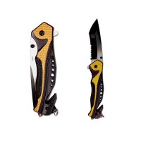 TEE-UU Snap Eco Rettungsmesser, Stahlklinge,...