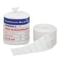 Holthaus Medical YPSIZELL Zellstofftupfer, 4x5cm,...