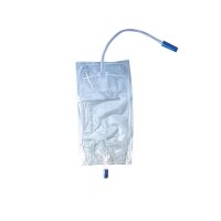 Ratiomed Urinbeinbeutel Einkammer 750 ml, Zu-/Ablauf, ca...