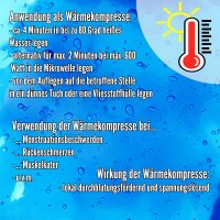 5 Kalt-/ Warm Kompressen, Gel, 12 x 29 cm