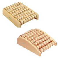 Behrend Fußmassage-Roller aus Holz, anatomisch, 7-8...