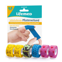 Lifemed® Pflasterverband, selbsthaftend, 6 Rollen,...