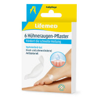Lifemed® Hühneraugenpflaster, Transparent, 6...