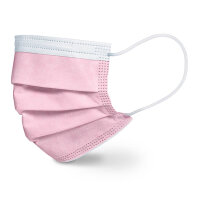 Medizinische Masken, Mundschutz, 3-lagig, Beurer, rosa,...