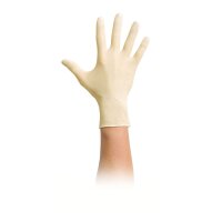 Maimed® grip pf Latexhandschuhe, puderfrei, XS-XL, 100St