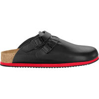 Kay SL super outsole, Softbed, Birkenstock, black-red, sizes