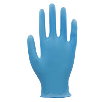 Med-Comfort Vitrilhandschuhe Blue, Nitril-Vinyl-Gemisch,...