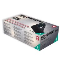 Med-Comfort Vitrilhandschuhe Black, Nitril-Vinyl-Gemisch,...