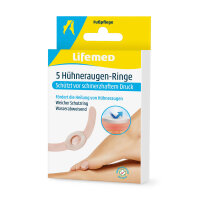 Hühneraugen-Ringe, hautfarben, 6,5 x 1 cm, von...