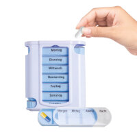 Tablettenbox für 7 Tage, von Lifemed®, 12,8 x...