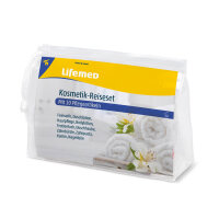 Kosmetik-Reiseset, wiederverwendbar, von Lifemed®,...