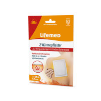 Wärmepflaster, weiss, 9,5 x 13 cm, von Lifemed®,...