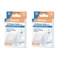 Pflasterstrips Aqua, transparent, von Lifemed®, 2...