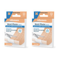Wundpflaster Classic, hautfarben, von Lifemed®, 2...