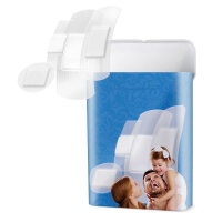 Pflasterstrips-Box, Pflaster, halbtransparent, von...