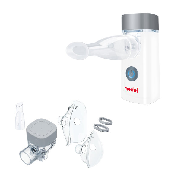 Inhalator AIR COMPACT, Inhaliergerät mit verschiedenen KITS, von Medel