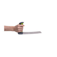 Sundo EASI-GRIP Brotmesser, grau-grün