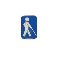 Behrend Blindenplakette international, Anstecknadel,...