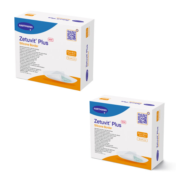 Hartmann Zetuvit® Plus Silicone Border, verschiedene Größen