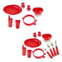 Behrend Geschirr-Set Alzheimer, Farbe rot, 6-  oder...