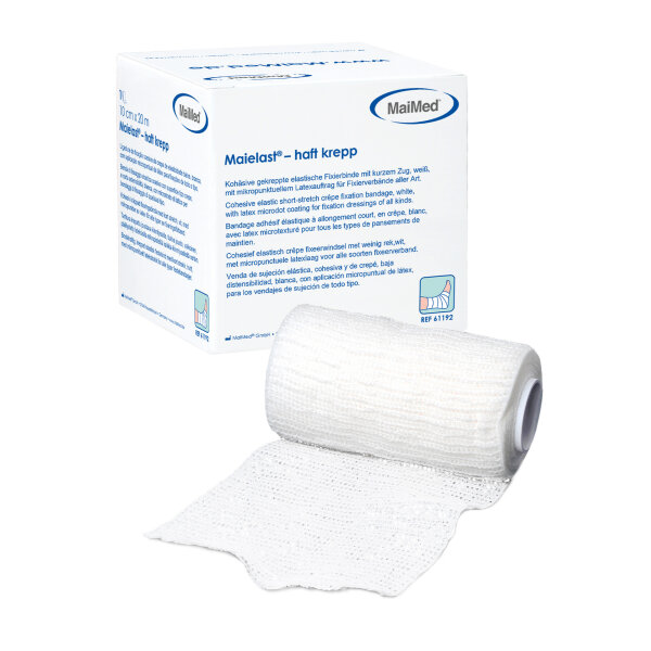 MaiMed Maielast® Elastische Fixerbinde, haft krepp in versch. Größen