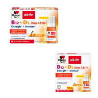Doppelherz aktiv B12 + D3 Duo Aktiv, Trinkflaschen in...