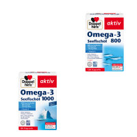 Doppelherz aktiv Omega-3, Seefischöl in versch....
