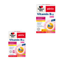 Doppelherz aktiv Vitamin B12, 500 in versch. Mengen