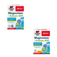 Doppelherz aktiv Magnesium 400 + Kalium in versch. Tabletten