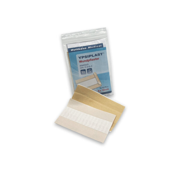 Holthaus Medical YPSIPLAST® Wundpflaster 6  x 10 cm, 10 Stück