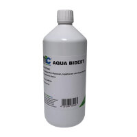 Bidestilliertes Wasser AQUA BIDEST, Laborwasser,...