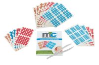 102 Cross Patches inkl. Pinzette, Gittertape, versch....