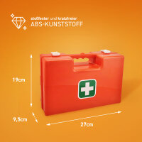 Medicalcorner24 Erste Hilfe Koffer leer, ABS-Kunststoff,...
