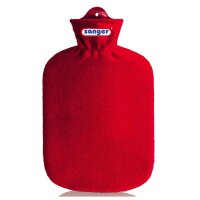 Wärmflasche mit Fleecebezug von Sänger, versch....