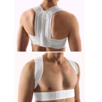 BORT Elastischer Geradehalter, einstellbarer Gurte,...