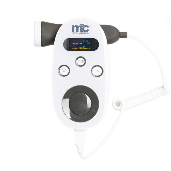 Medicalcorner24 Ultraschall Fetal-Doppler Grau