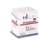Hartmann ES-Kompressen, Mullkompressen, steril, 8fach, 10...