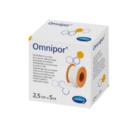 Hartmann Omnipor Fixierpflaster, Vlies, 9,2 m, 2 Gr., 5...