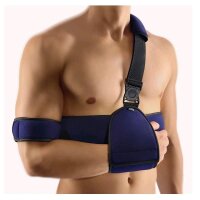 BORT OmoXpress Schulter-Arm-Adduktionsbandage, blau, Gr. 0-2
