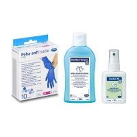 Desinfektion-Set, Sterillium Gel pure, Bacillol AF,...