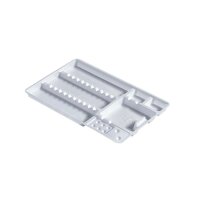 Euronda Einmaltrays aus Kunststoff, 18 x 28 x 1,5 cm, 400...