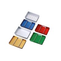 Euronda Mini-Tray Deckel aus Aluminium, silber, gelocht...