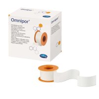 Hartmann Omnipor Fixierpflaster, Vlies, 5 cm x 9,2 m, 1...