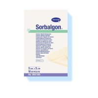 Kompresse mit Calciumalginat, Sorbalgon von Hartmann, 10...