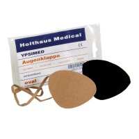 Holthaus Medical YPSIMED Augenklappe, Gummiband, oval,...