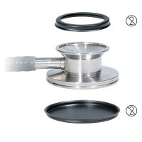 Doppelkopf-Stethoskop LuxaScope Sonus Adult Flex,...
