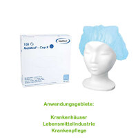 MaiMed Cap B, Baretthauben, Einweghauben, 100 St.,...